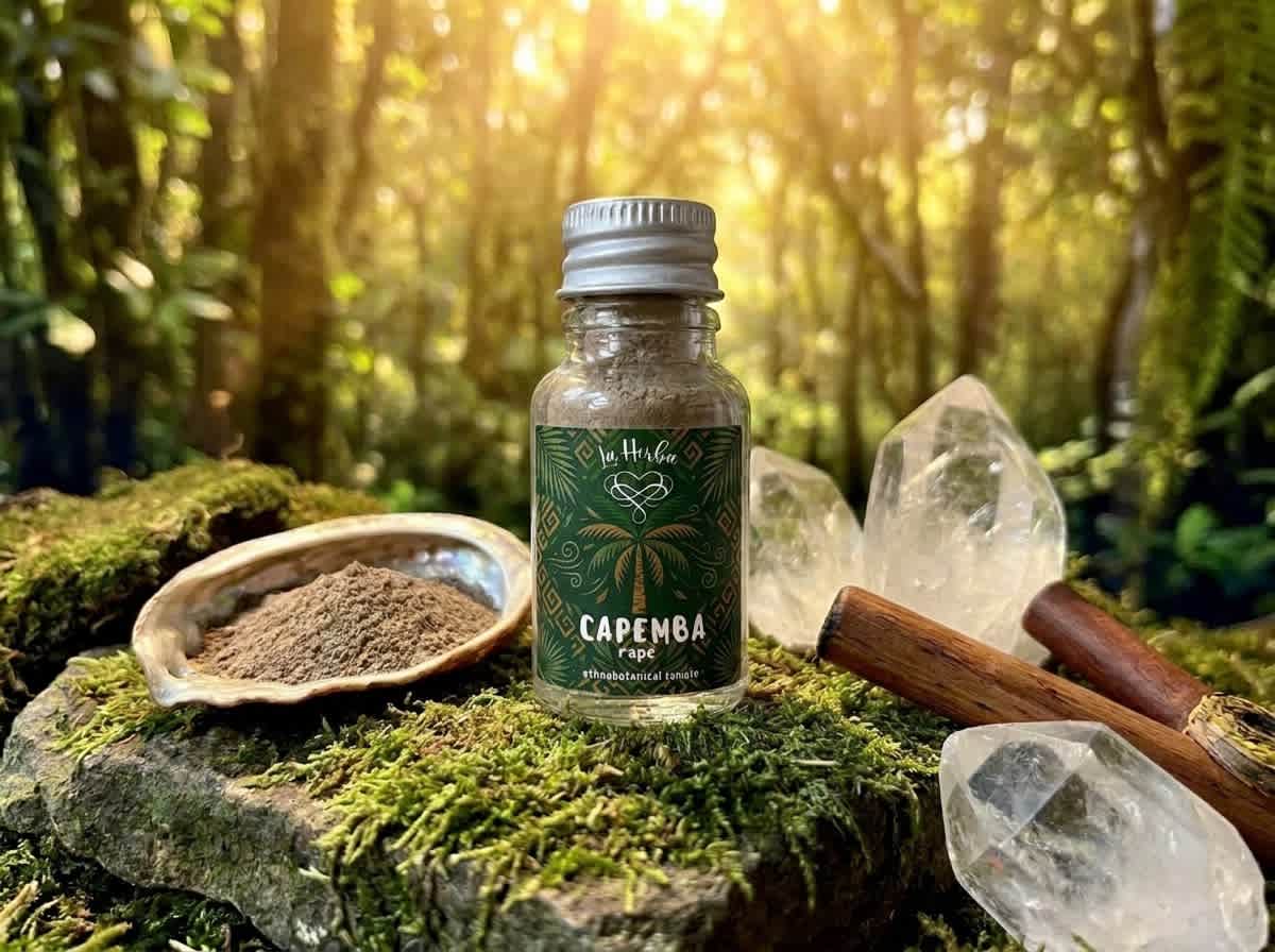 Capemba Huni Kuin Rapé premium Hapé from Brazil fresh light