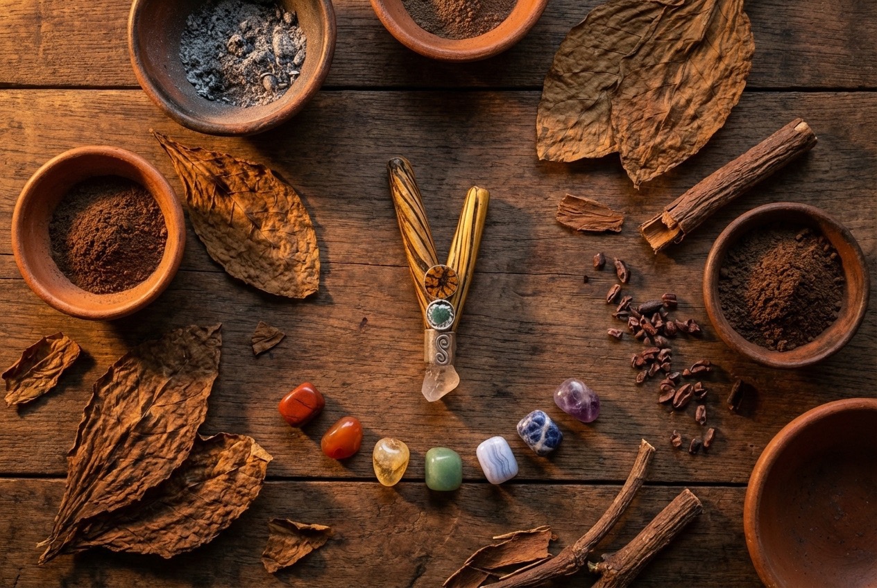Kuripe Rapé pipe