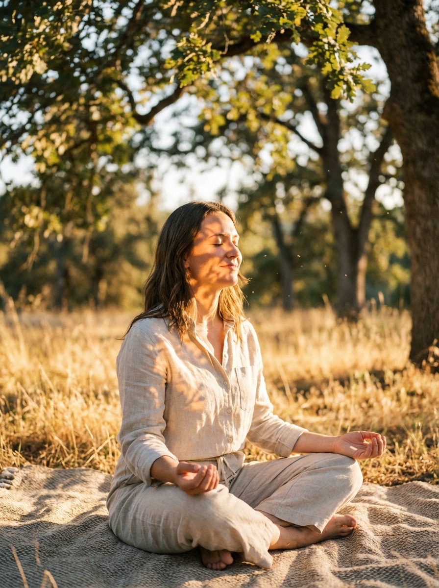 meditacia zena na luke