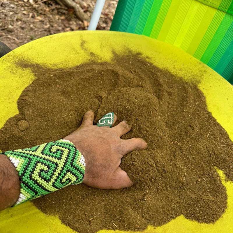 Rap&eacute; powder Huni Kuin